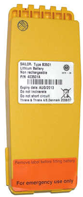 Sailor B3501 lithium battery