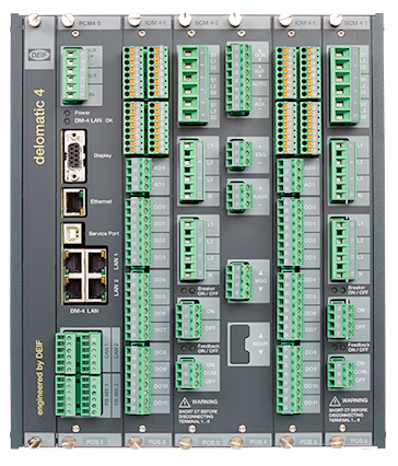 Control system for ship power plant Delomatic 4
