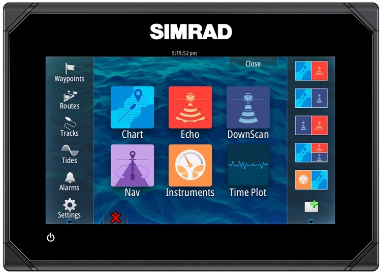 SIMRAD GO7 XSE с датчиком Totalscan 1