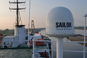 Satellite Internet and telephony on board