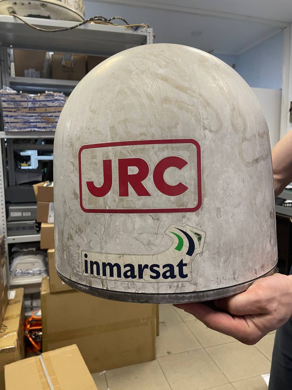 Антенна JRC INMARSAT JUE-250 GSC-451 sn H01209A0247 1