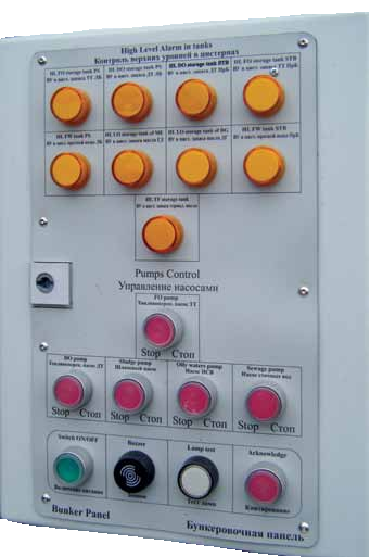 ППТМ –Бункеровочная панель/пост приема масла и топлива 1
