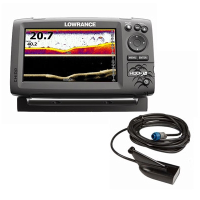 Lowrance Hook-7x Mid/High/DownScan™ 1