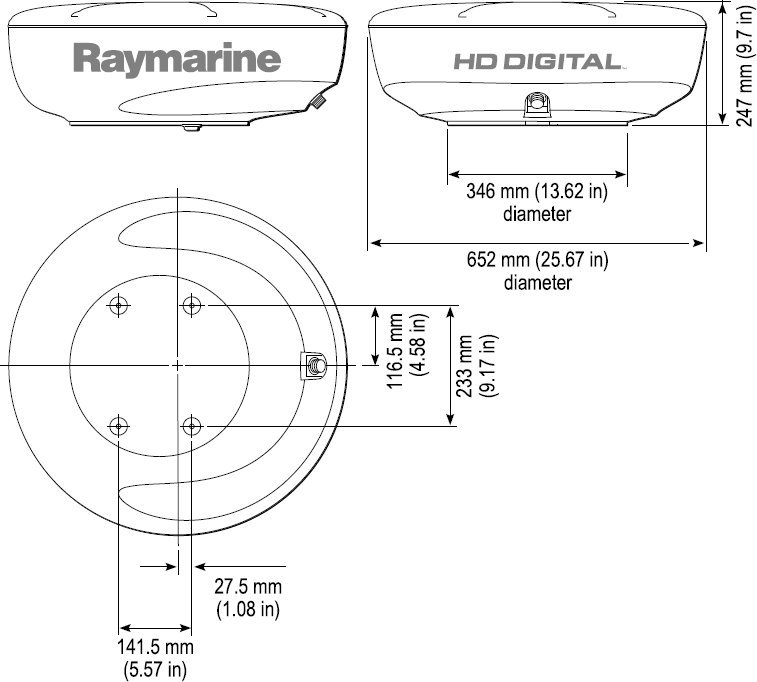 Raymarine RD424HD 1