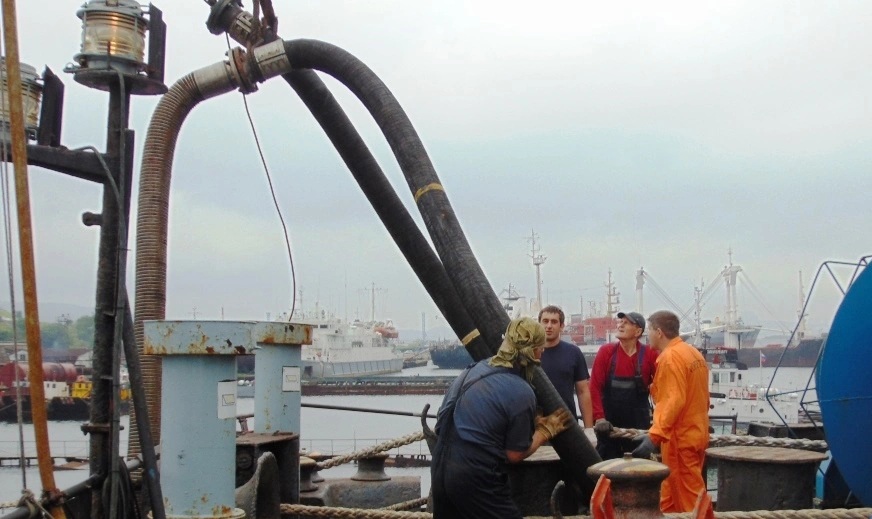 Система контроля перелива на судне