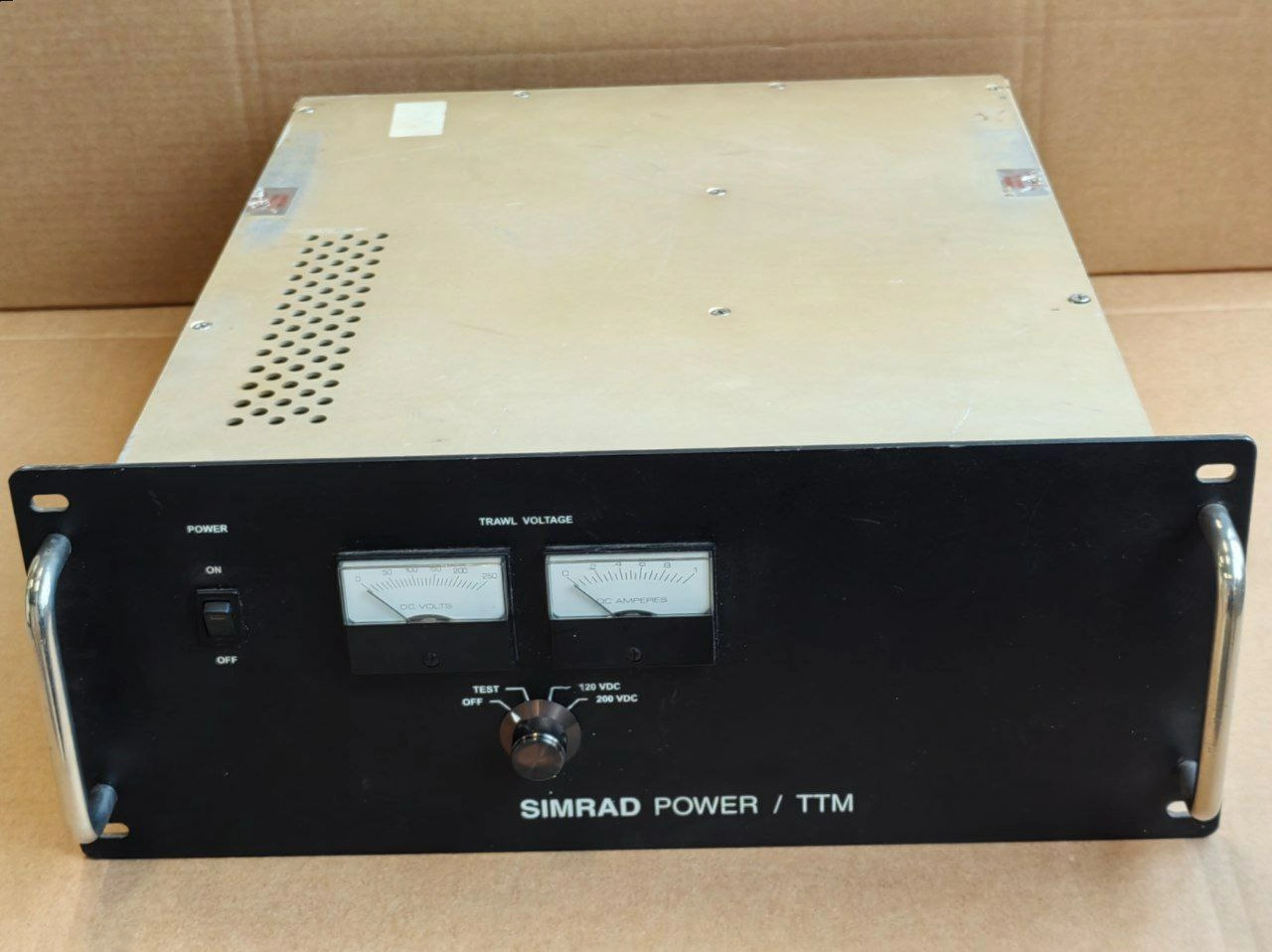 Блок питания и управления SIMRAD Power/TTM б.у s.n 0702077 FS70 Interface unit на проверку 1