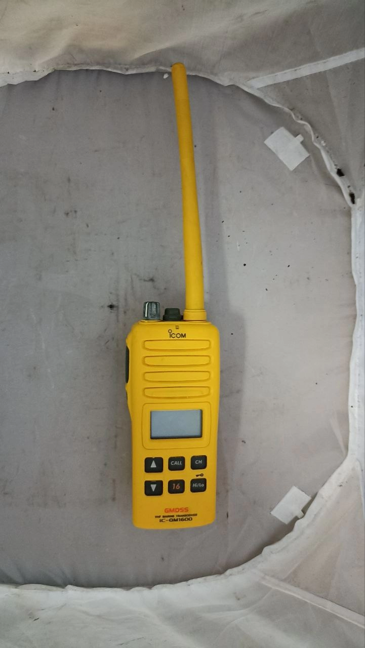 УКВ радиостанция переносная ICOM IC-GM1600 s.n. 2306539 б.у. рабочее 1