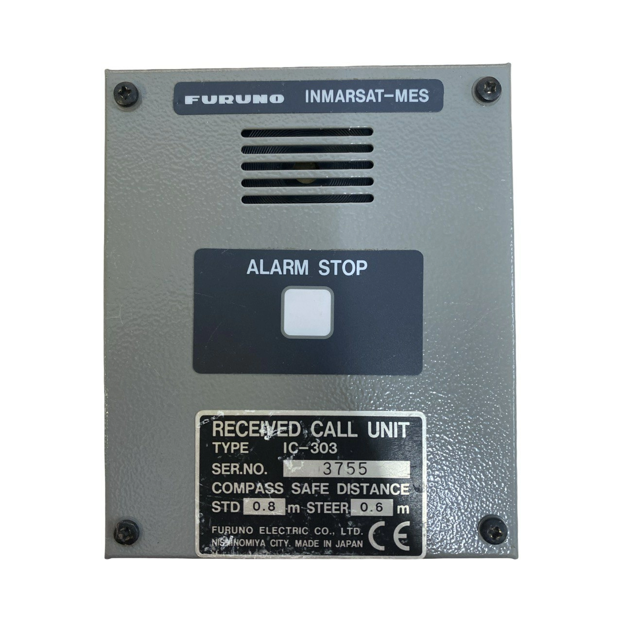 Блок принятого вызова Furuno IC-303 б/у s/n 3755 на проверку 1