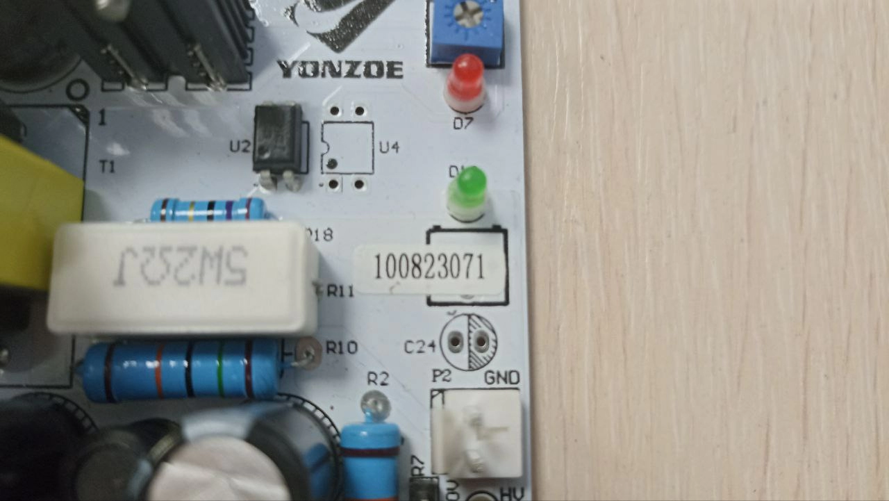 Плата HV 190122-HVb02 s/n 100823071 рабочее 1