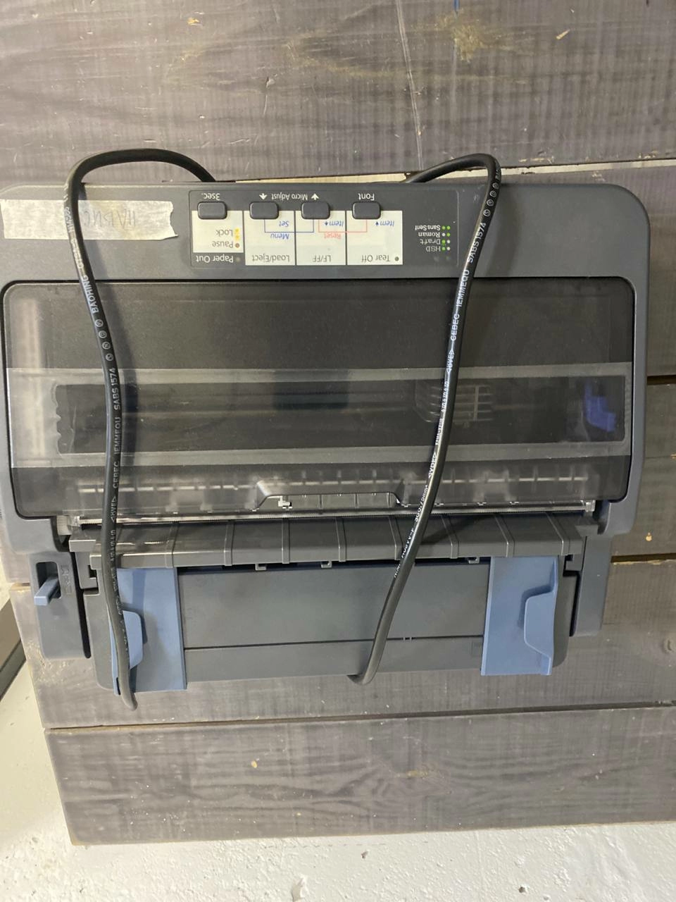 Принтер EPSON LX-350 s/n Q78Y080520 б/у 1