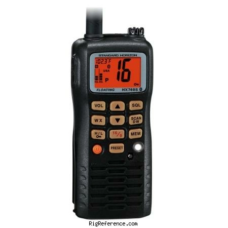 Морская портативная УКВ радиостанция Standard Horizon HX760S