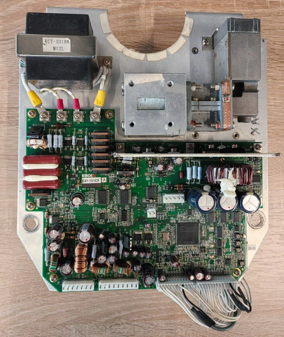 Кассетница от радара KODEN MDC-2910P, MDC-2920P, s.n QA-05, б.у, рабочее 1