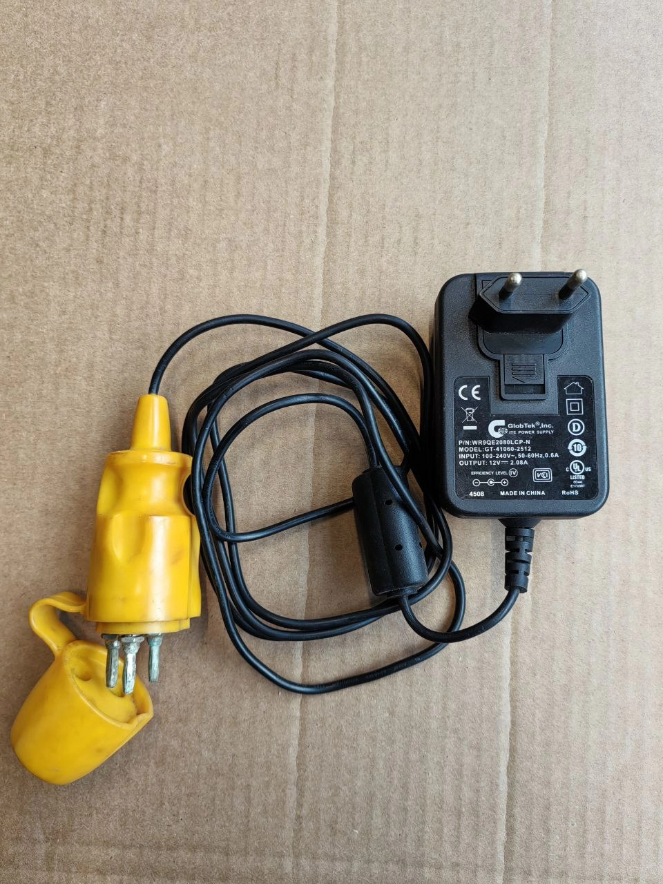 Зарядное устройство Marport GlobTek GT-41060-4512 б.у s.n 4508 на проверку 1