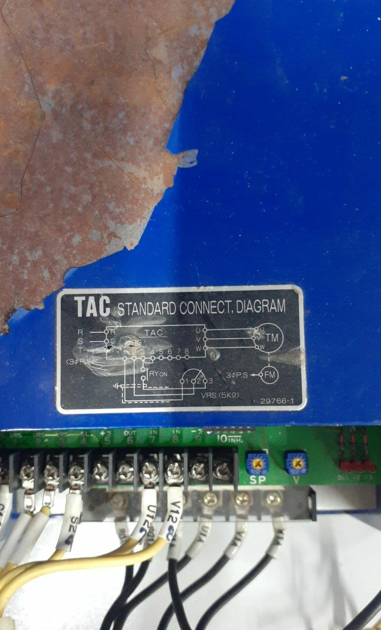 Частотный преобразователь TAC, без s.n, б.у, на проверку 1