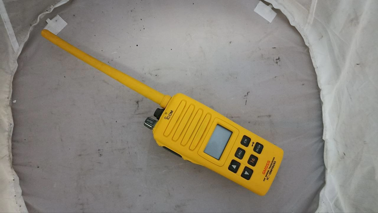 УКВ радиостанция переносная ICOM IC-GM1600 s.n. 2306564 б.у. рабочее 1