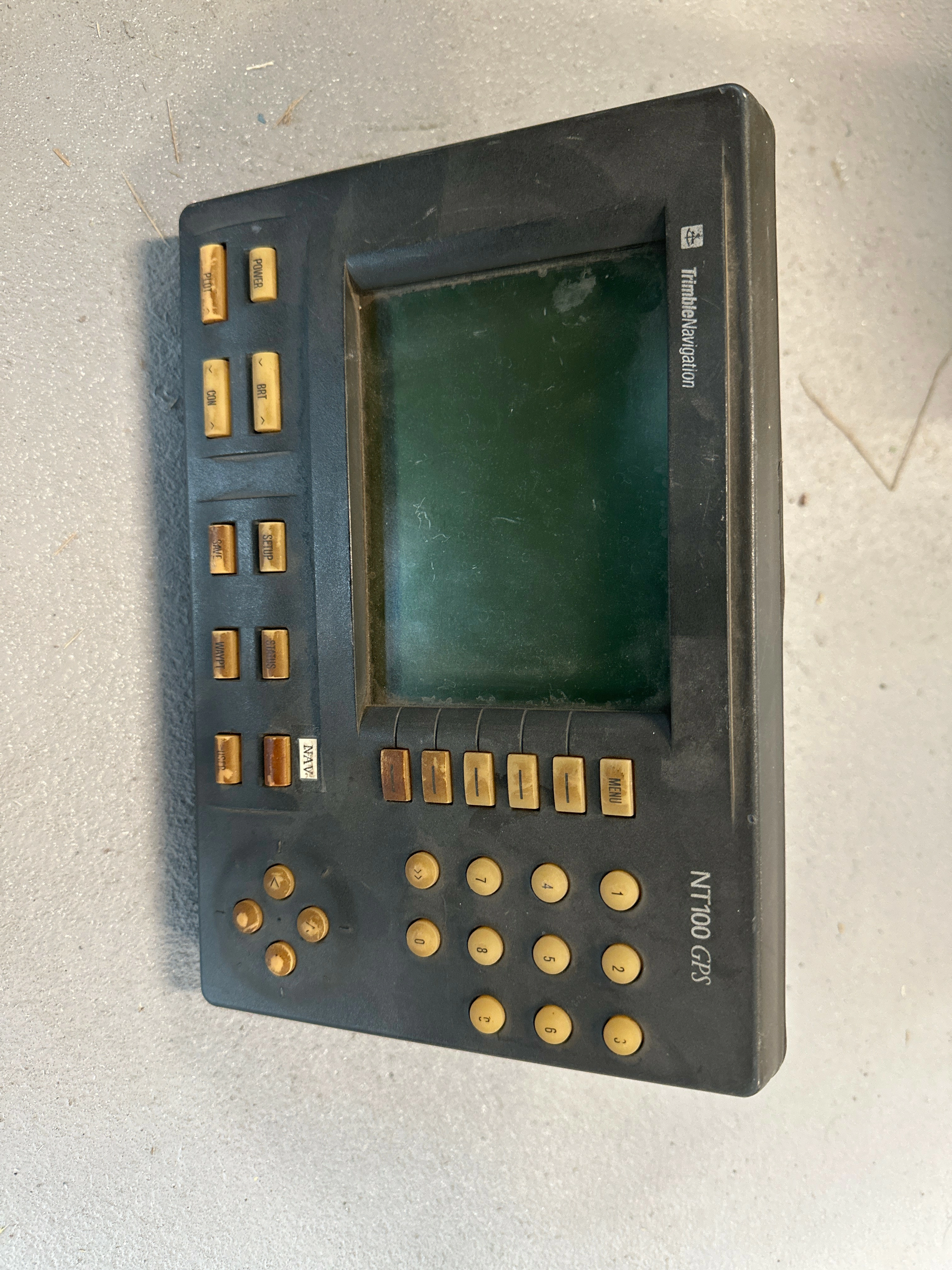 GPS навигатор Trimble NT100 GPS б.у. s/n 5380000941 на проверку 1