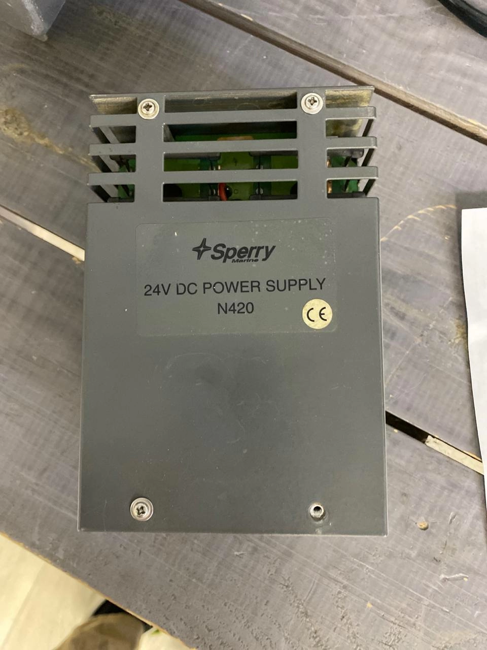 DC-DC конвертер Sperry Marine 24B N420 s/n 600416-CD б/у 1