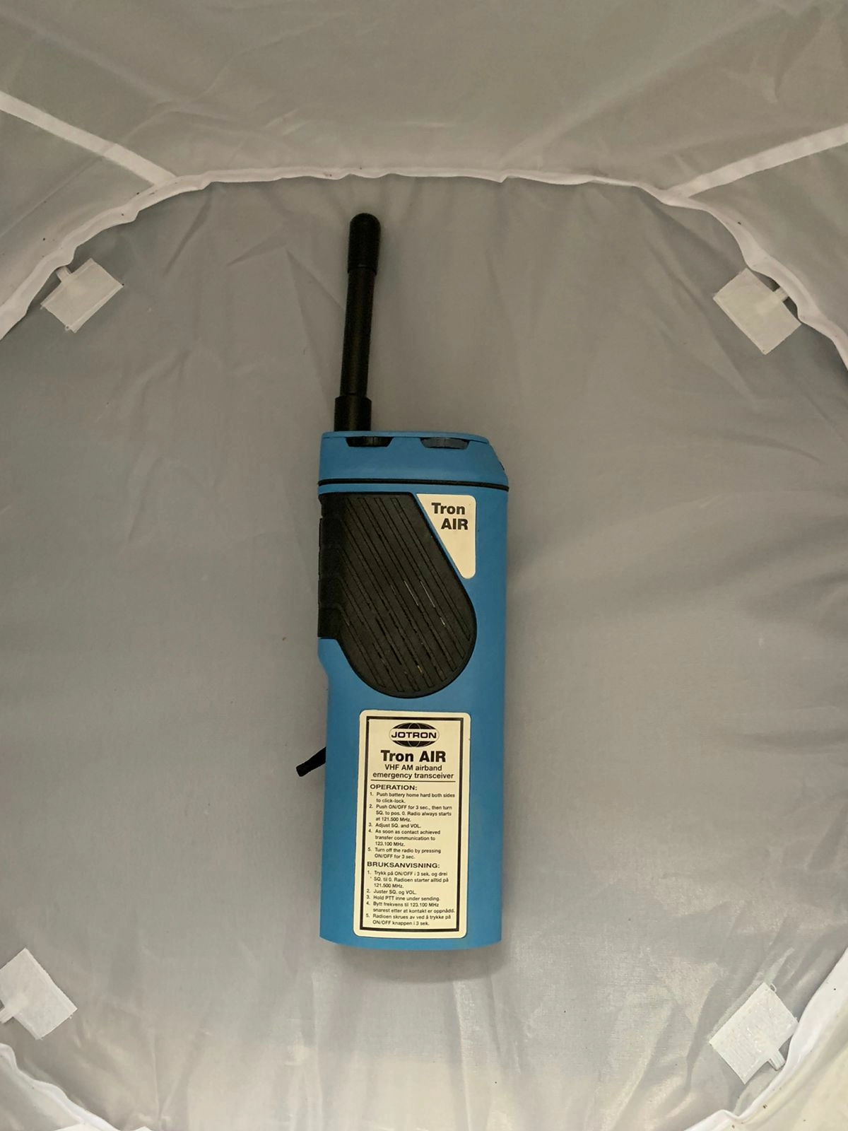 Радиостанция Tron AIR JOTRON s.n. 1IB01099 б.у. раб. 1