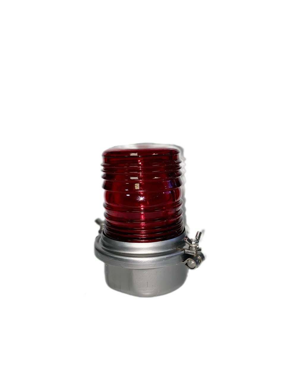 Фонарь круговой красный СОФ-901-07 s/n 160, б/у, на проверку (стационарный) 1