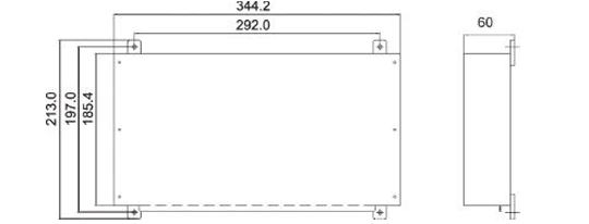 Блок для подключения аналоговых сигналов ЭКНИС/РЛС NVR9004 VIU 1