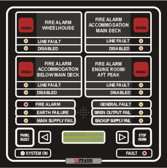 Адресная система пожарной сигнализации (FAS) Praxis