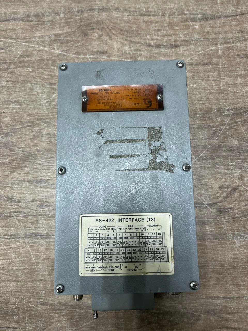 АИС Transponder Samyung SI-30R s.n 6500706 б.у рабочее 1