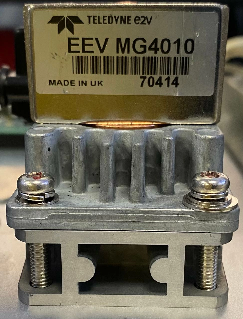 Магнетрон EEV MG4010 s/n 70414, б/у, на проверку 1