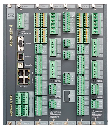 Cистема управления судовой электростанцией Delomatic 4