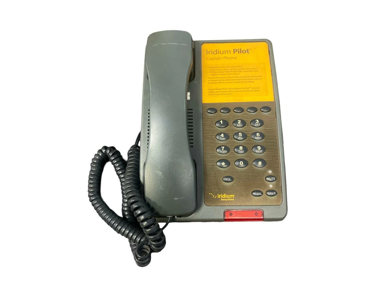 Телефон для Iridium Pilot HA9888(38)TSD s/n 1311A06123, б/у, на проверку 1