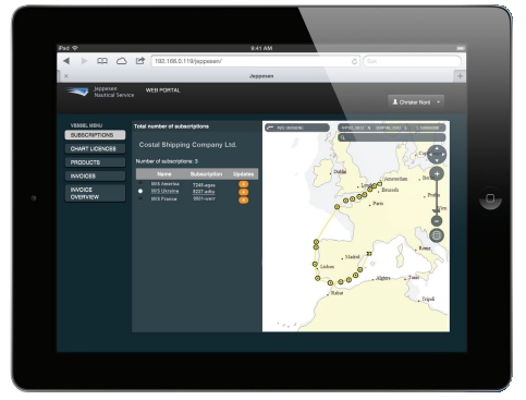 Электронная картографическая система Jeppesen C-Map