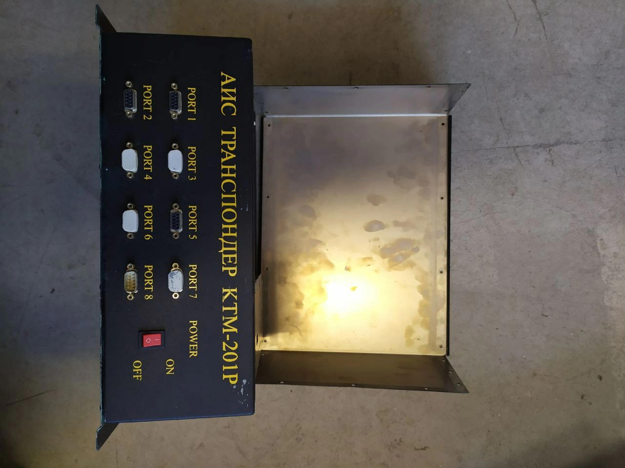 АИС транспондер КТМ-201Р б/у s/n 0340671 на проверку 1