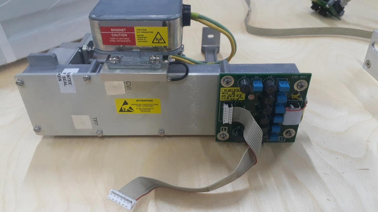 Плата приёмопередатчика видеосигнала, s.n 14242, б.у. , рабочее 1