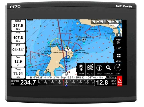 Картплоттер Seiwa FT70 Multi-Touch