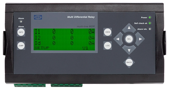 Дифференциальная защита генераторов RMC, MDR