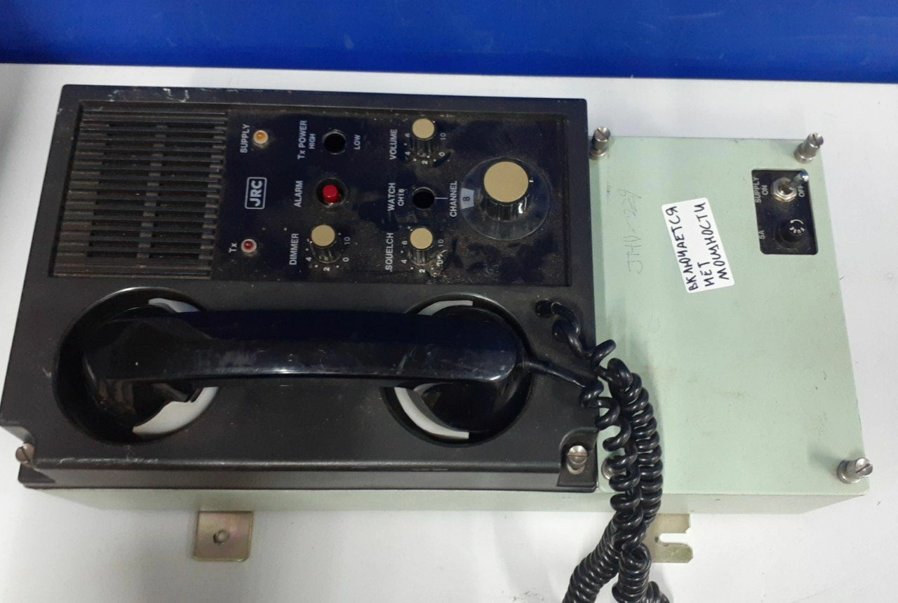 УКВ радиотелефон JHV-229, s.n CA69446, б.у, рабочее 1