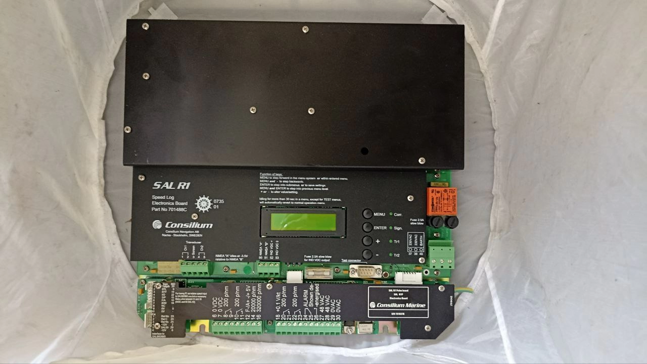 Consilium SAL R1 Speed Log p.n. 701488C s.n. 126 0546 б.у. на проверку 1