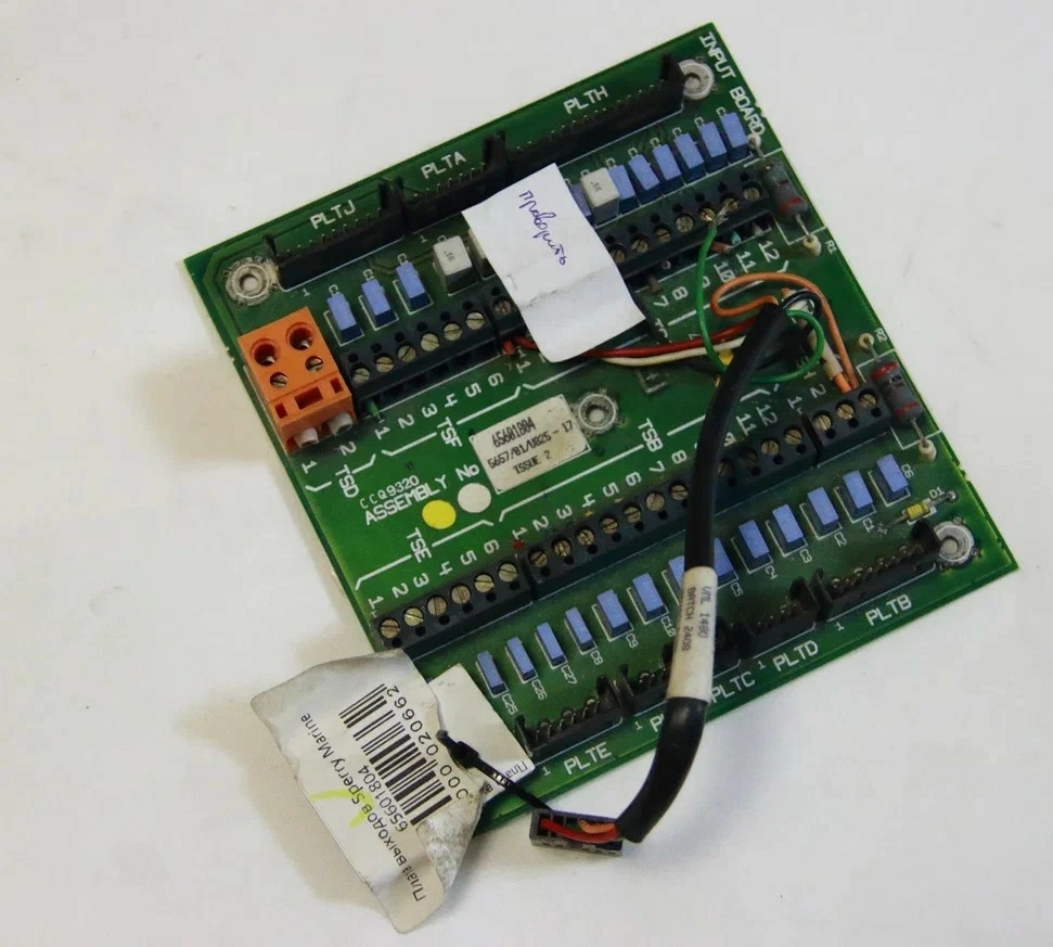 Плата выходов Sperry Marine 65601804 Б/У s/n 5657/01/U825 на проверку 1