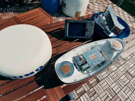 FURUNO Radar sensor DRS2D repair.jpg Ремонт FURUNO Radar sensor DRS2D