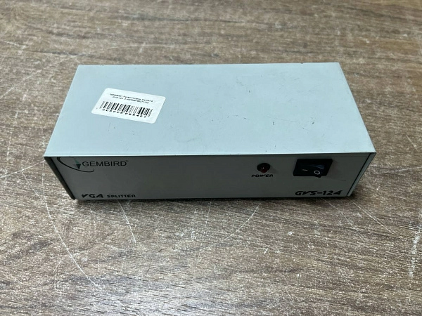Разветвитель видеосигнала Gembrid GVS-124 s.n РНД-374624 б.у рабочее