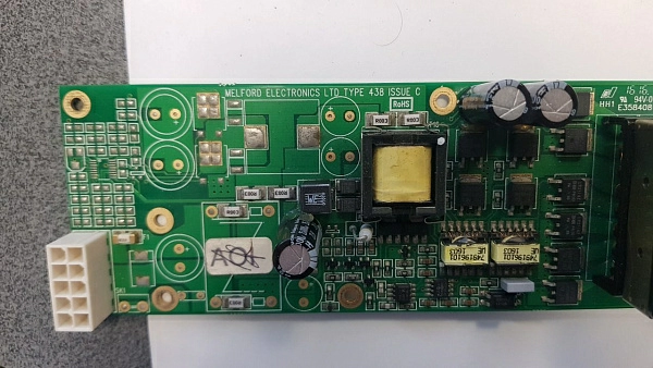 Плата питания Melford  Electronics Type 438 Issue C б.у б.s.n на проверку