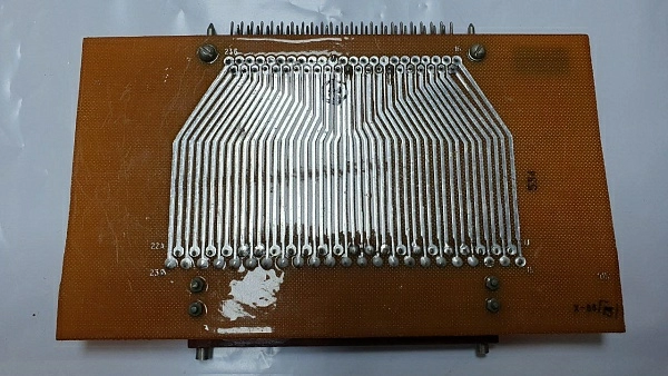 Плата переходная для НЭЛ 36, x88 б.у. s.n 534 на проверку