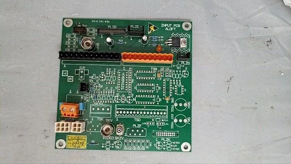 Плата input PCB 65801813.8 rev. А б.у. s.n 07179 на проверку