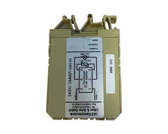 Диммер Littau Sohn HA01-04 24VDC s.n 3950, б.у, на проверку