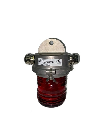 Фонарь круговой красный СОФ-904-07 s/n 081, б/у, на проверку (подвесной)