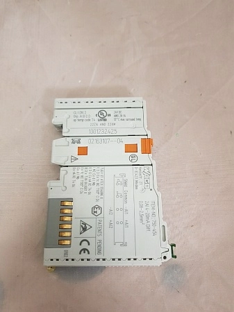 2-канальный модуль аналогового ввода Wago 750-454 б.у б/s.n на проверку