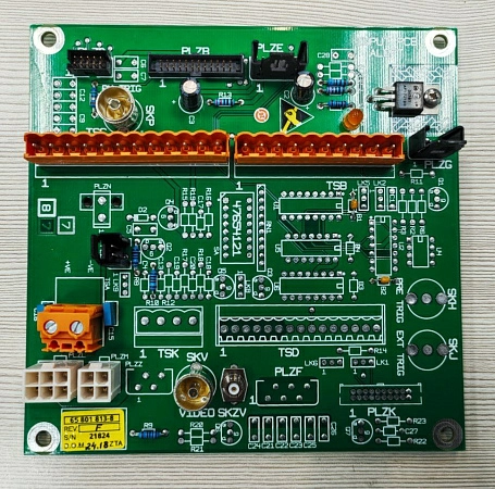 Плата input PCB 65801813-8 rev. F б.у. s.n 21824 на проверку