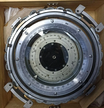 Магнитный компас типа КМОТ s/n 22 б.у. рабочее