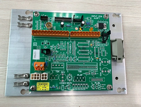 INPUT PCB ASSEMBLY T65801813-8 REV. F б.у s.n 21728  (TURNING UNIT) на проверку