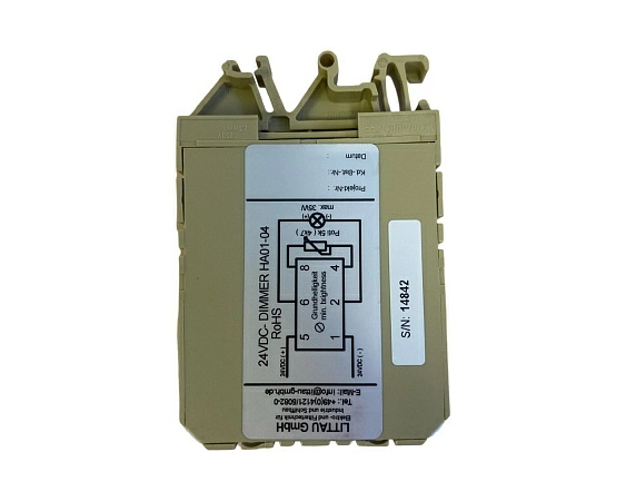 Диммер Littau Sohn HA01-04 24VDC s.n 14842, б.у, на проверку
