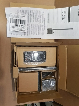 ICOM IC-A16E Авиационная носимая радиостанция б.у s.n 41004883 рабочее